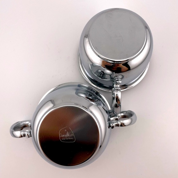 Vintage, Creamer and Two-handled Sugar Bowl with Lid, A Danny Wilson Original - Picture 5 of 12